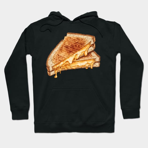 Cottagecore Grilled Cheese Hoodie by UnrealArtDude